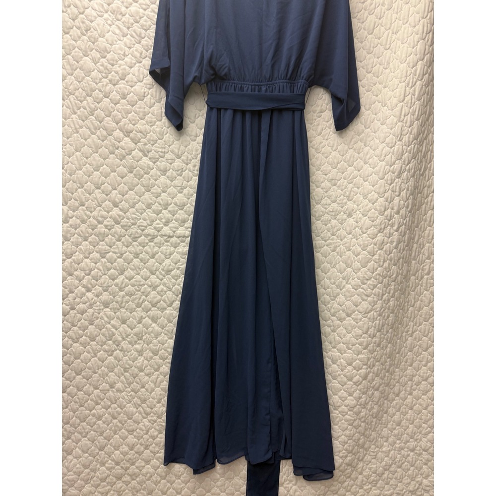 Baltic Born Flutter Sleeve Navy Maxi Dress Size Small - Bump Friendly‎ - Picture 8 of 13